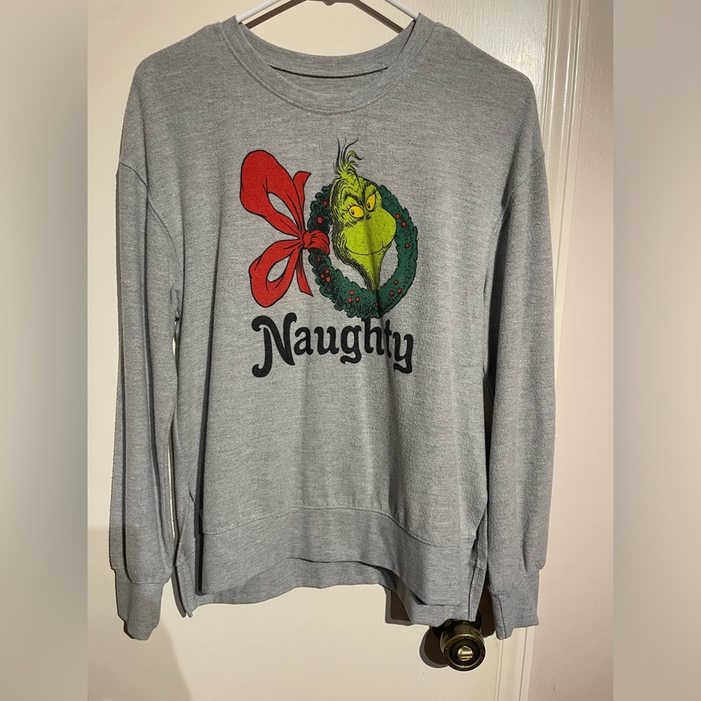 Grinch “Naughty” Christmas Sweater